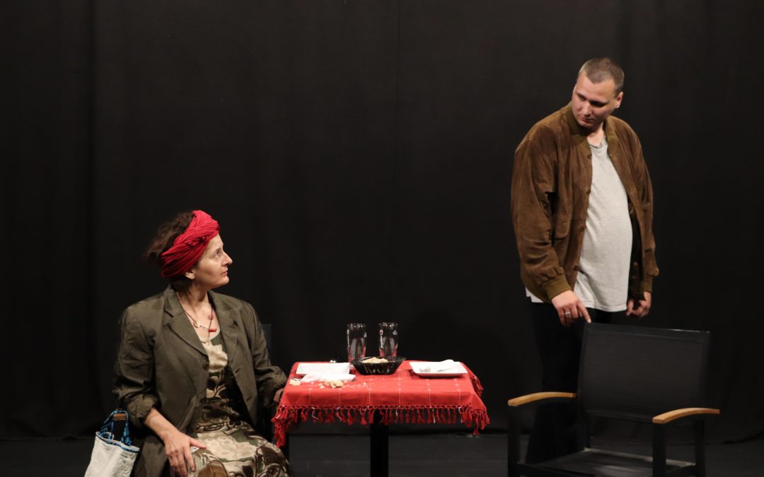 Répétition de PARTIE REMISE, dernière création de la Compagnie QUANTA, écrite et mise en scène par Michela MERAZZI